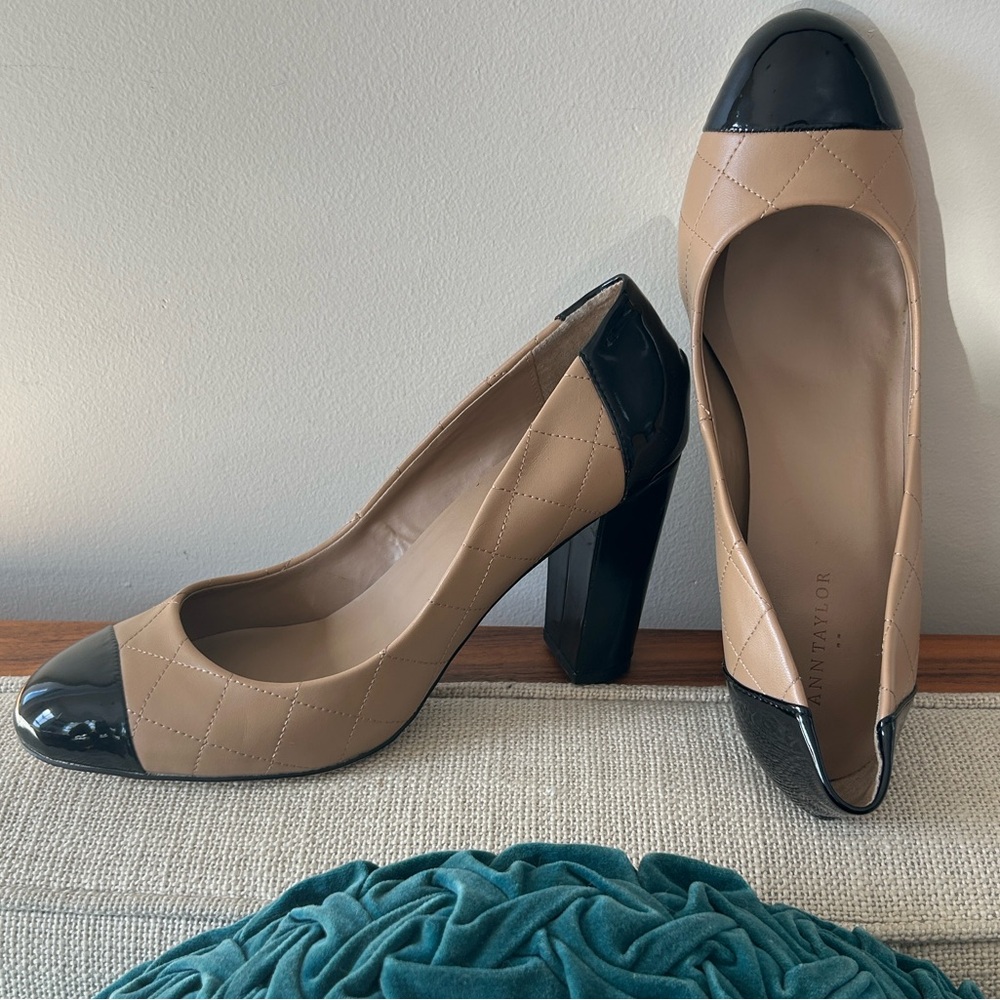 Ann Taylor Quilted Heels